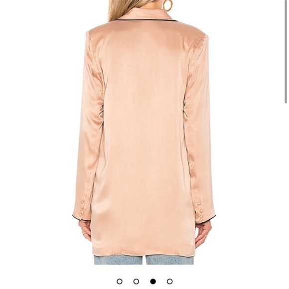 House of Harlow 1960 x Revolve Hollis Satin Jacket S - Picture 2 of 8